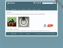 Tablet Screenshot of lbackup.org